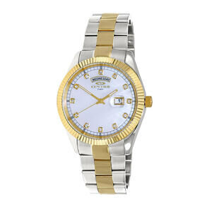 Oniss Paris Two-Tone Men's Watch with Day and Date Display